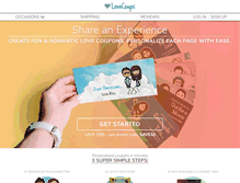 Tablet Screenshot of lovecoups.com